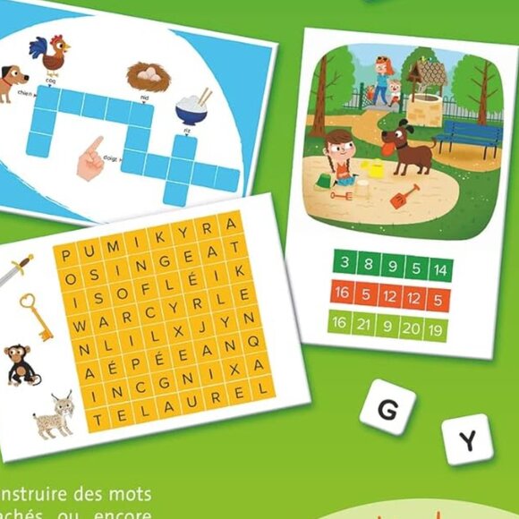 New Sealed Ravensburger Game Jeux de Lettres (Letter Games) French - Picture 12 of 15